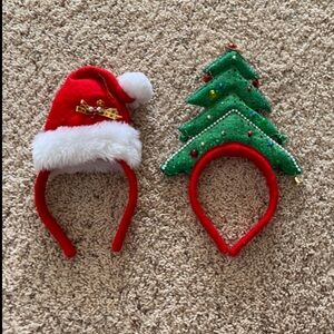 2 pack of christmas headbands
